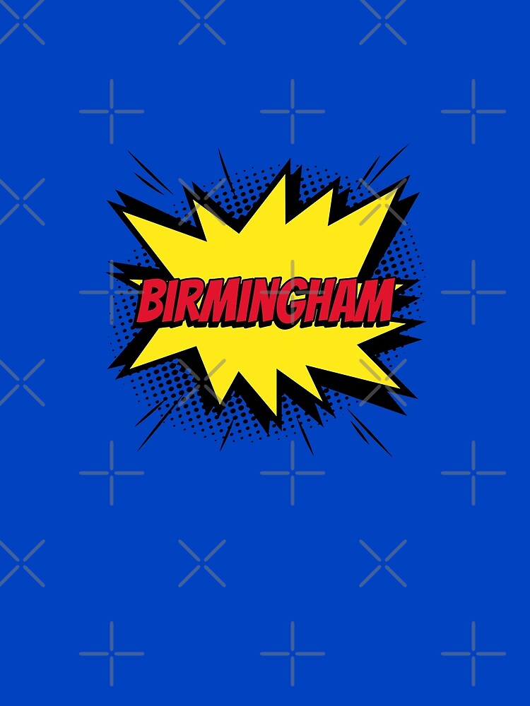Birmingham comic kapow style artwork by CreatedbyJR