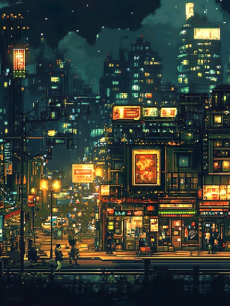 Cyberpunk Streets: Neon Rush by KCrowDesigns