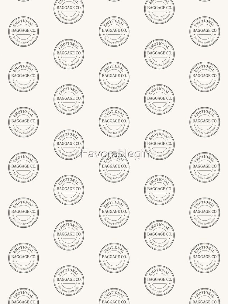 Emotional Baggage Co. – Fake Brand Logo Design by Favorablegin