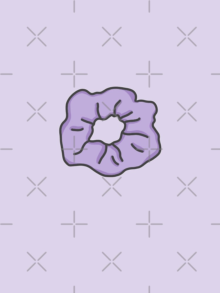 Pastel Purple Scrunchie by SketchSisters