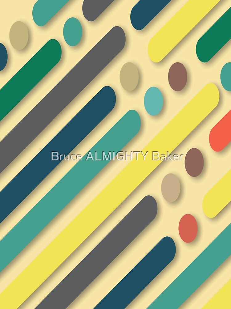 VINTAGE BACKGROUND Pop Art by Bruce ALMIGHTY Baker