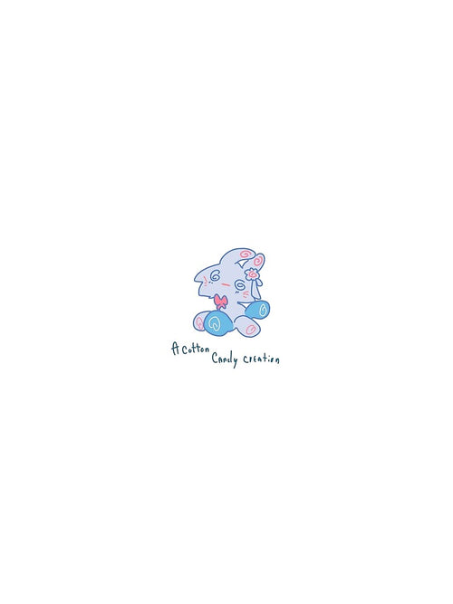 A cotton candy creation by PeaceTypo