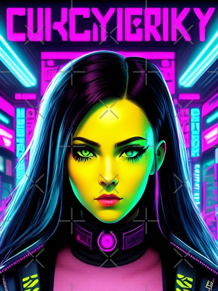 Cyberpunk Girl by CyberArtWorld
