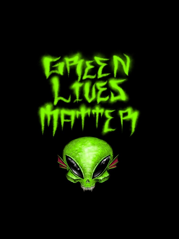 GREEN LIVES MATTER Premium T-Shirt by LukaPasschiers