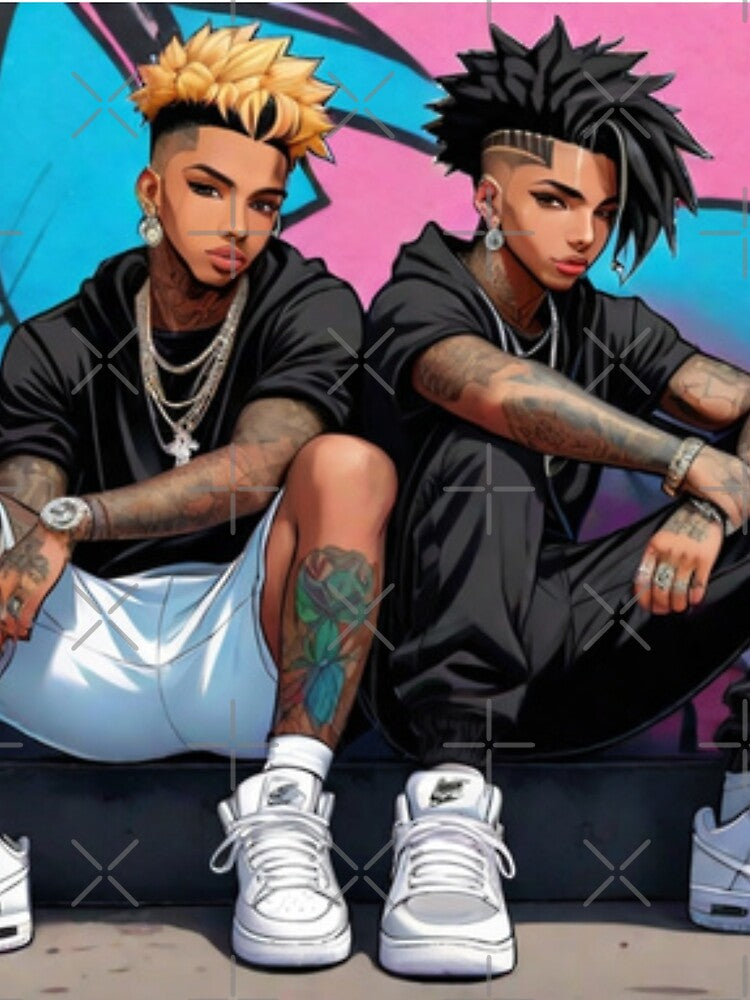 Hip-Hop Anime by 13th1rt3en