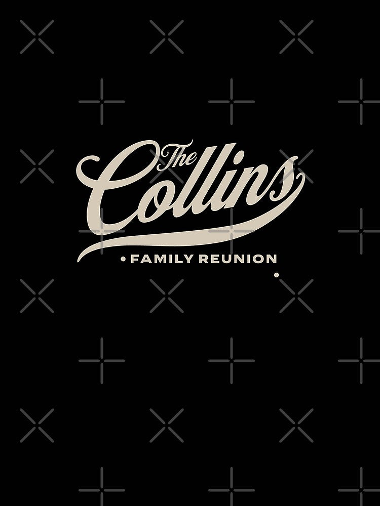 Vintage Collins Family Reunion Coat of Arms or Crest Collins by CattlettArt