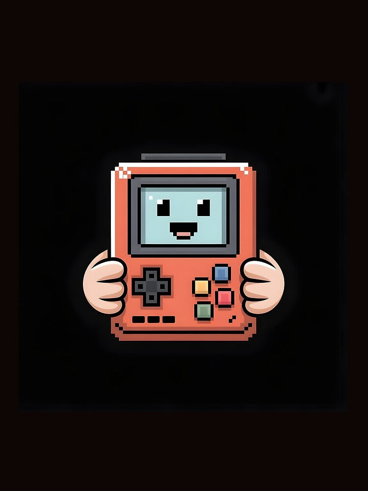 Cute Retro Gamer Cartoon Old School Gaming Shirt by Viktorio Art Shop