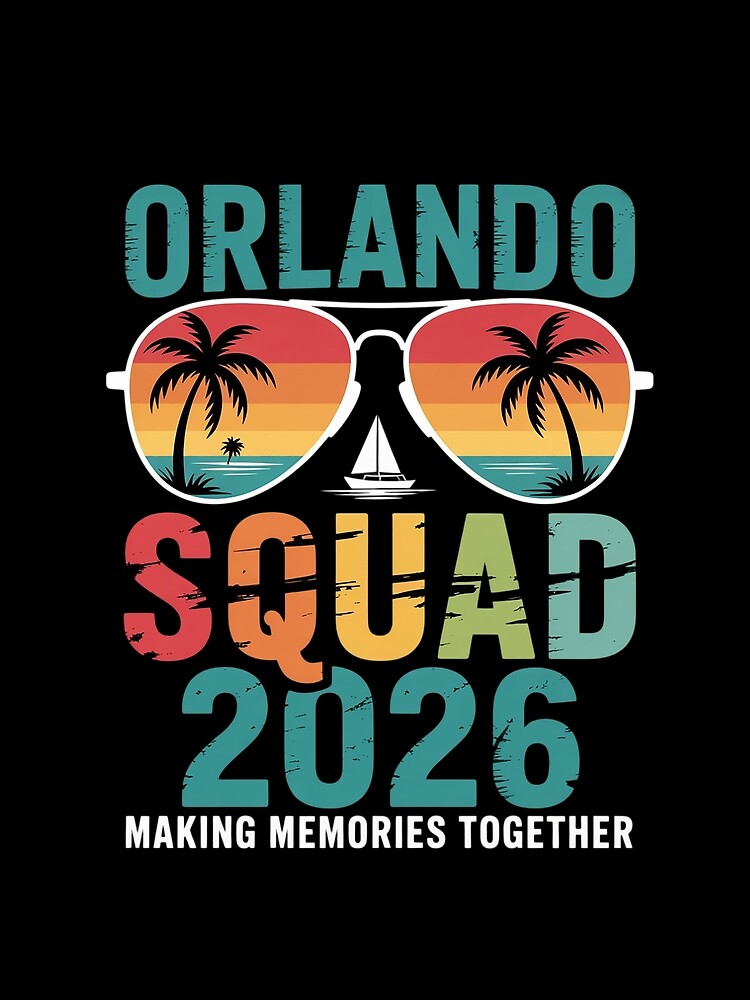 Orlando Squad 2026 Vacation Friends Family Matching Group by Patricsselin