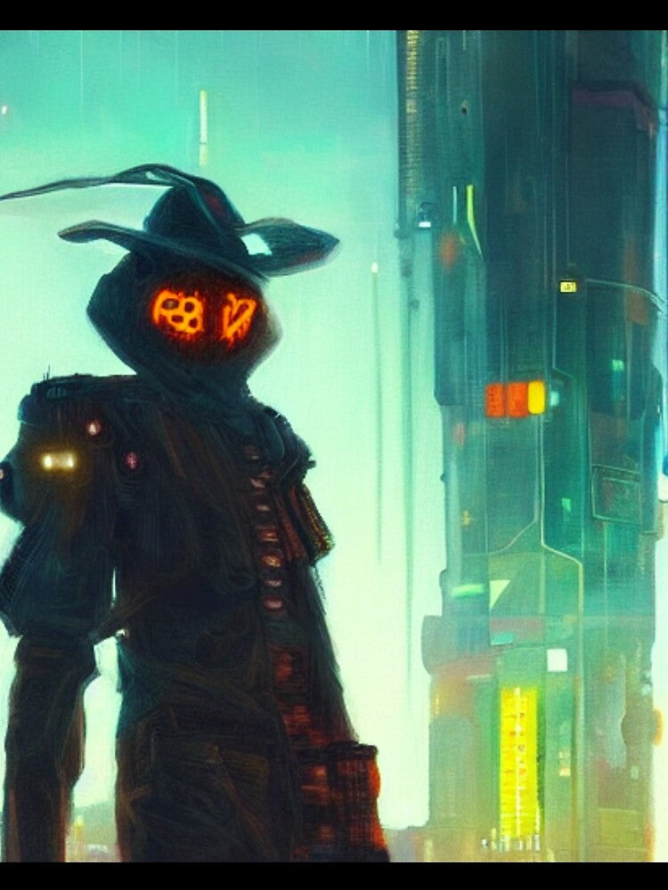 Cyberpunk Scarecrow by 9N20