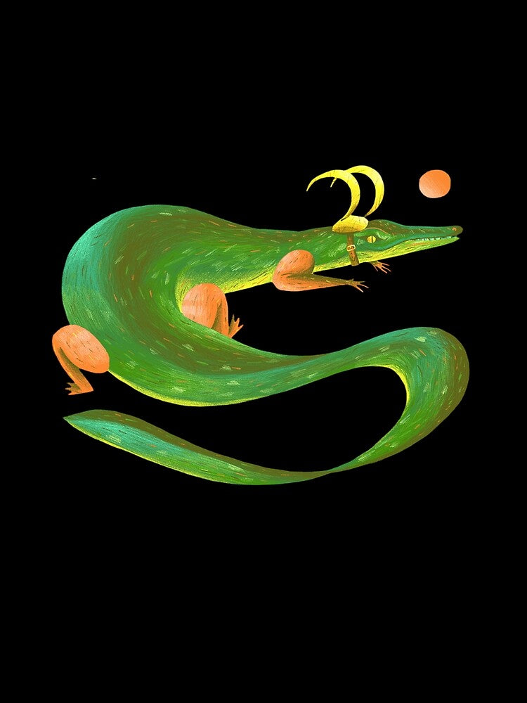 The dream lizard by Abstract  Aura art