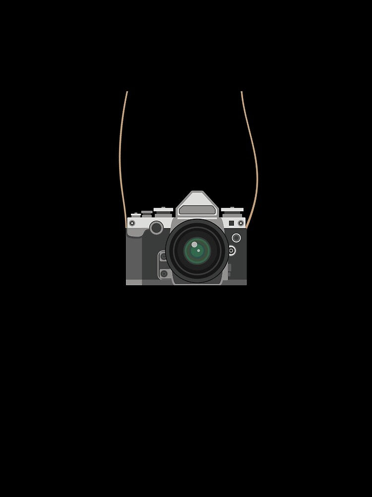 Fake Tourist Vintage Camera Photographer Vacation Camera Gear by DynamicDesign