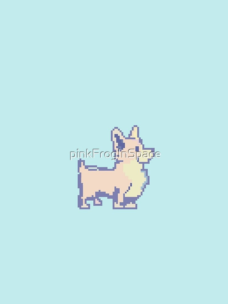 Pixel Corgi by pinkFrogInSpace