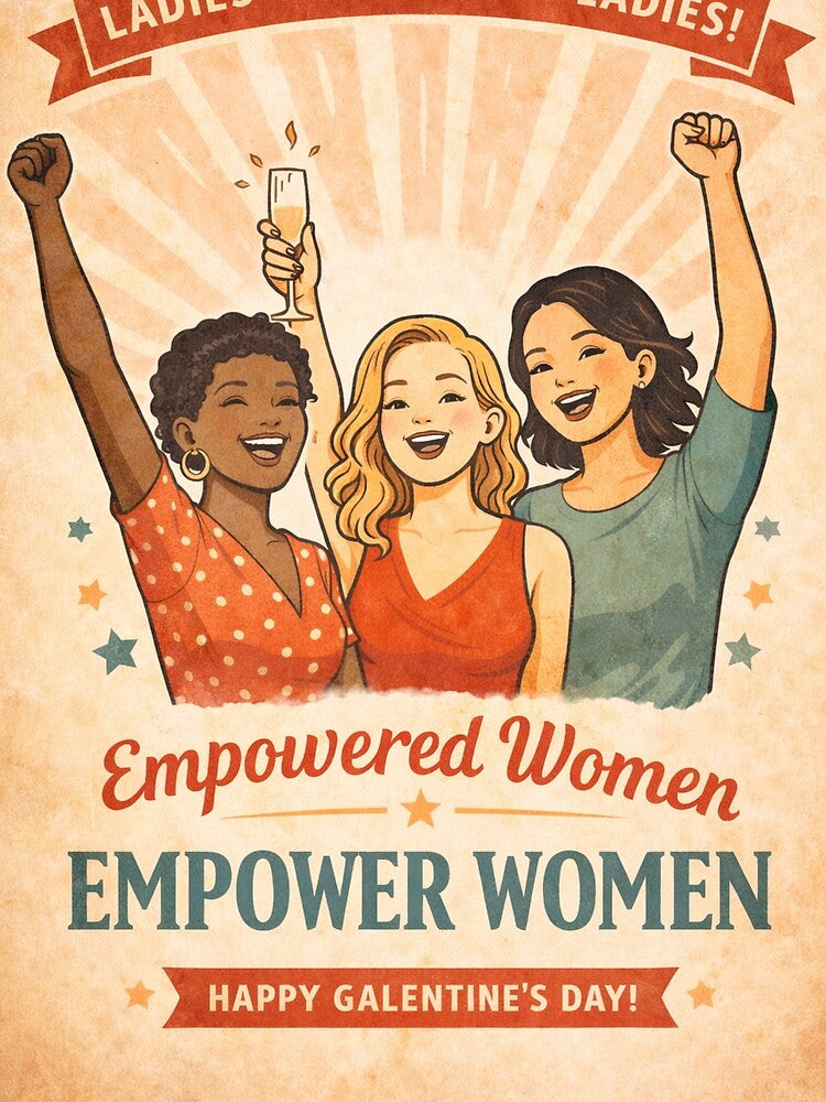 Empowered Women Empower Women – Happy Galentine's Day by PunchDrop