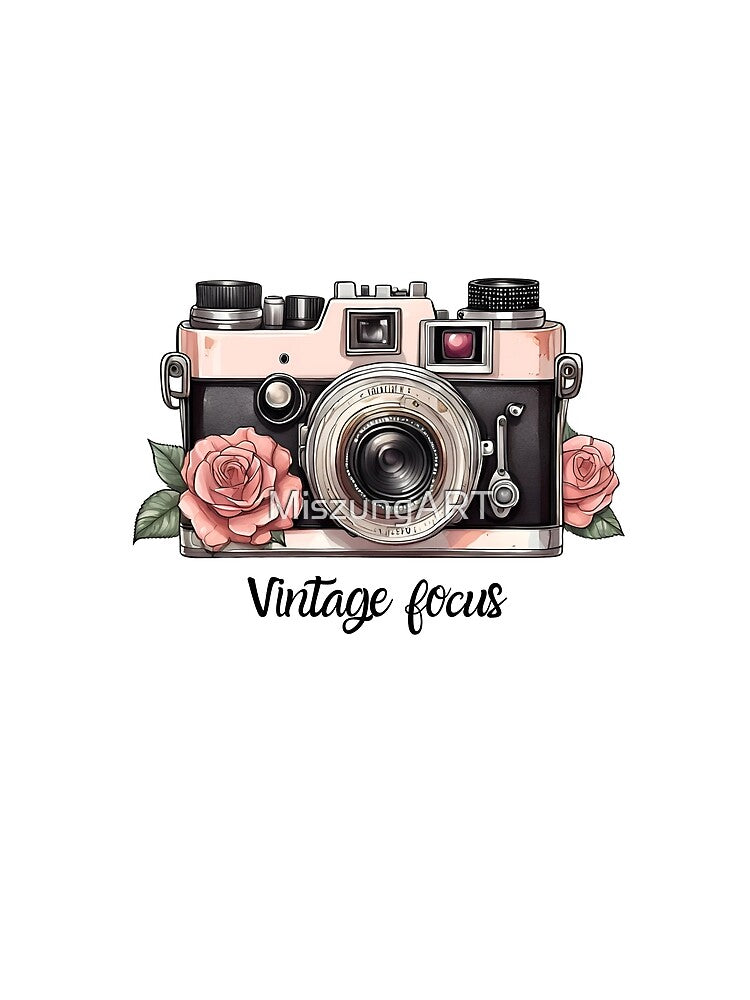 Floral Flashback – Vintage Cameras in Full Bloom by MiszungART