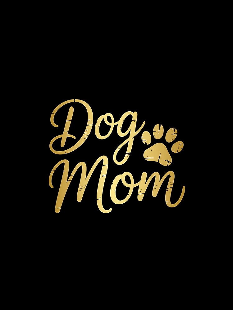 Dog Mom Funny Dog Paw by GiaoCalonas