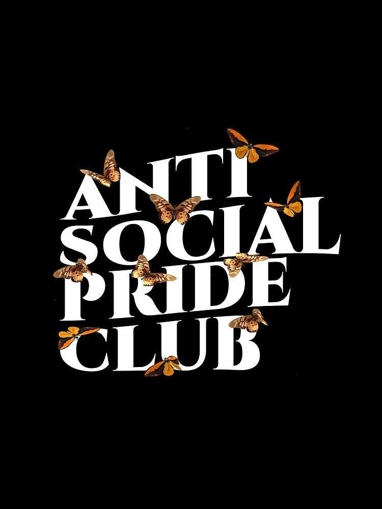 Anti Social Pride Club by FunnyGayGuy
