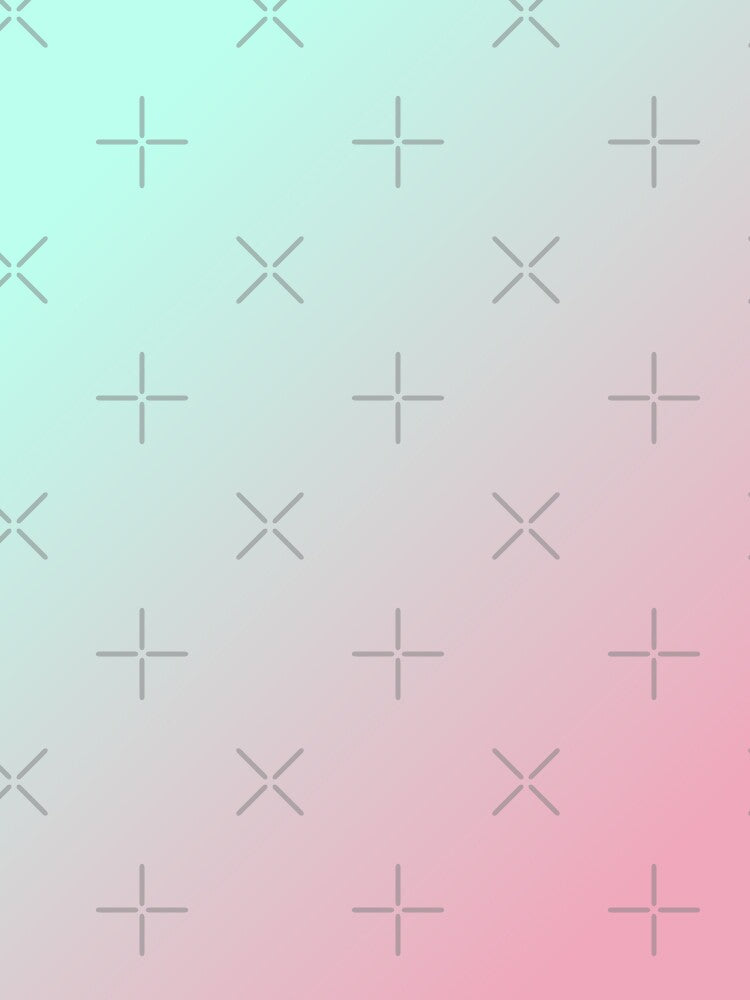Pastel Pink Blue Gradient by Printedarts