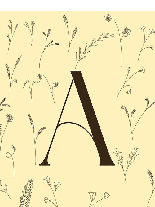 A & Little Flowers by Sunita2023