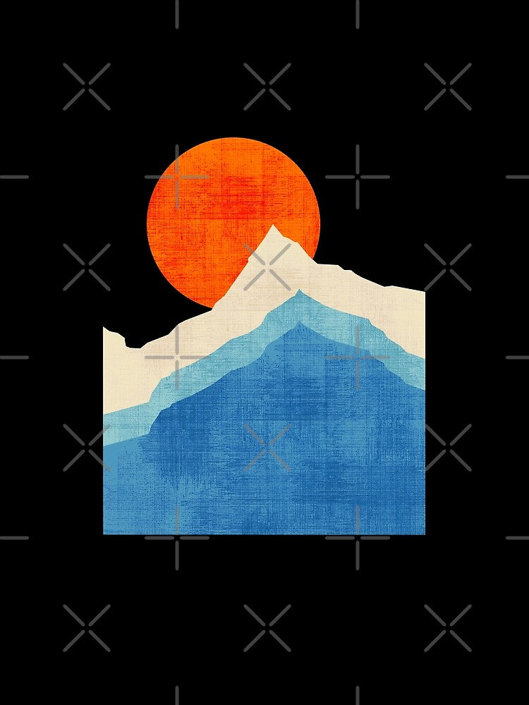 Minimal mountain by clingcling