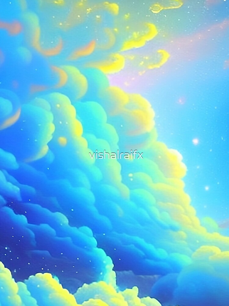 Colorful surreal clouds scenery with vibrant colors 11 by vishalraifx