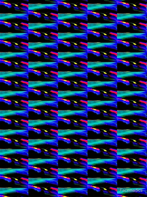 A 8 Balls Blur 2 Repeat (Facemadics colorful abstract photography) by Facemadics