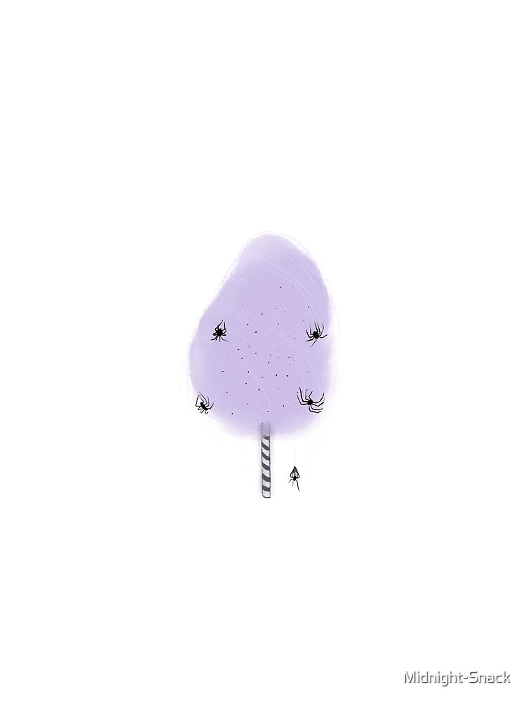 Cotton Candy Spiders by Midnight-Snack