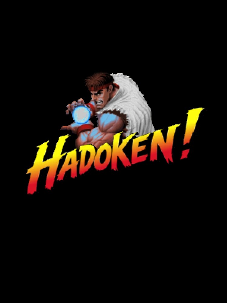 Retro Pixel Art Ryu Street Fighter by Heaton-B-Design
