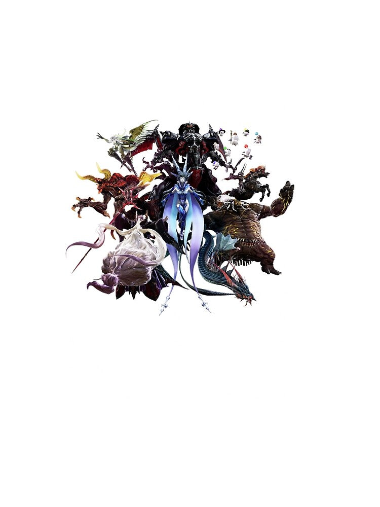 FFXIV Primals ARR Oversized by EuginaVasquez