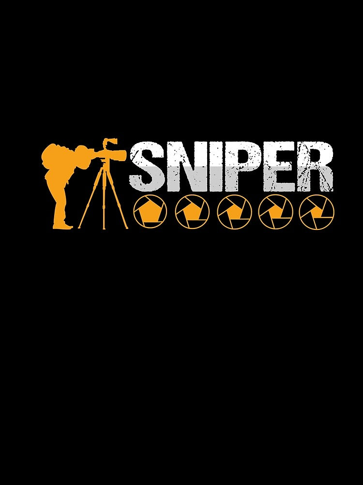 Sharp Sniper Photographer Cameraman Shutterbug by TobyLewis1592
