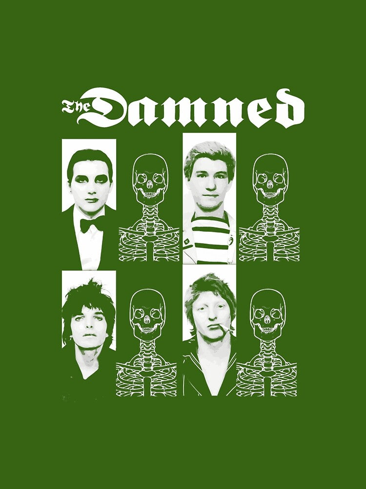 The Damned Skull Portraits | PERFECT GIFT FOR YOU AND FRIENDS by TissiePerez