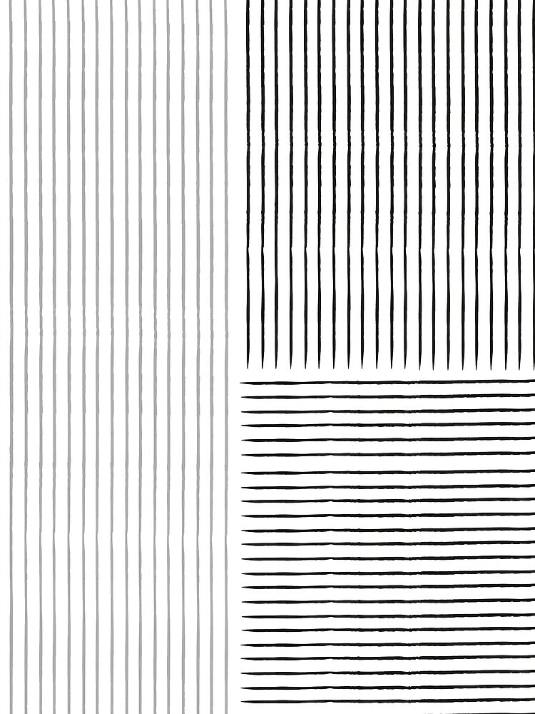 modern minimal sophisticated black lines home prints by shreya ranjan