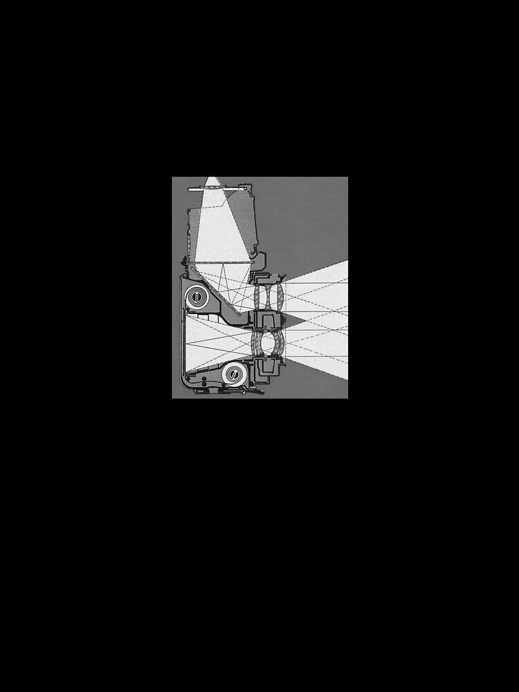 Focusing Diagram of Vintage TLR Camera by Film Camera Nerds
