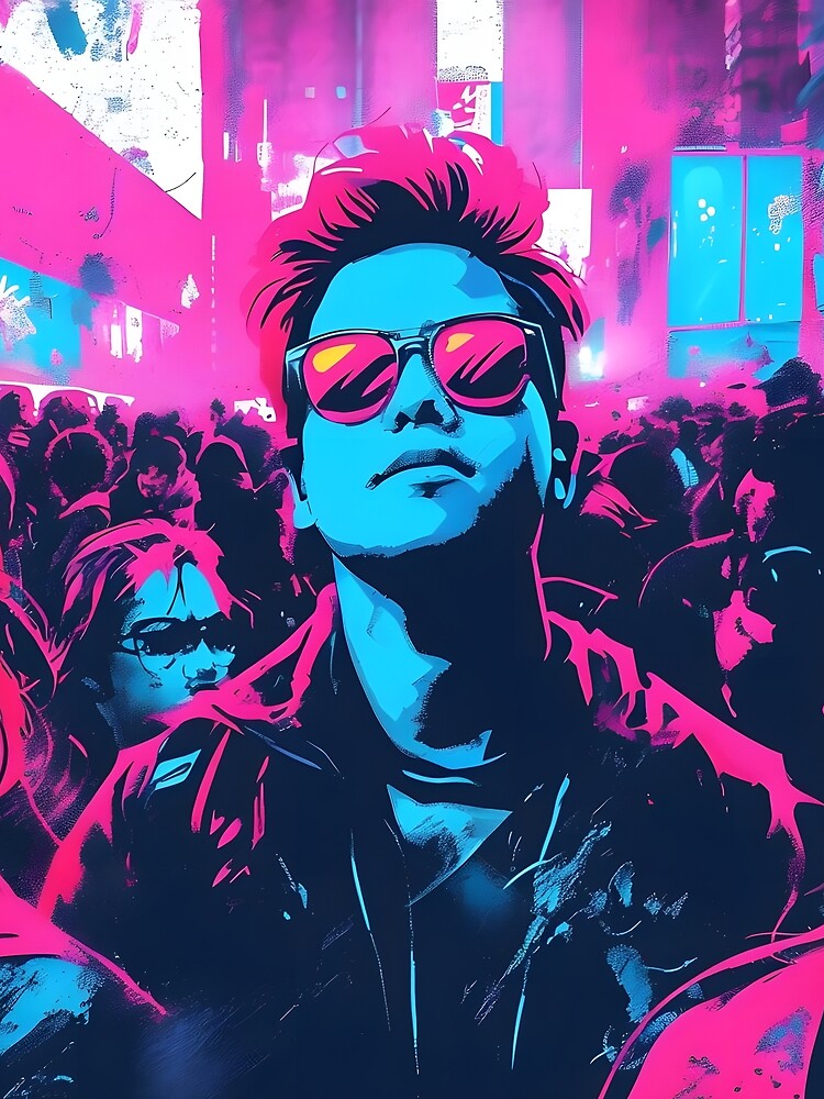 Neon Vibes – Retro Futuristic Street Style by Lureon