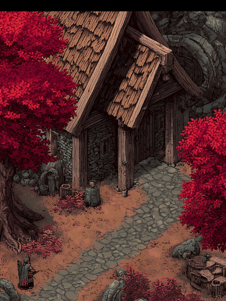Retro RPG Pixel Art by bapupa