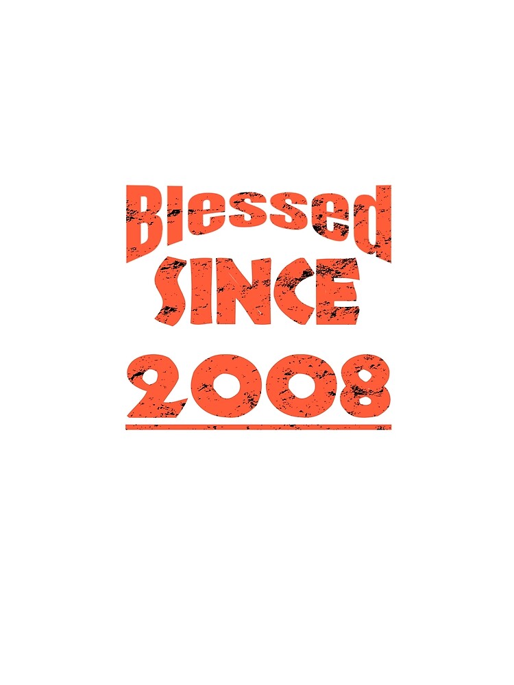 Birthday Gift Born in 2008 Birthday Gift T-Shirt by VG14