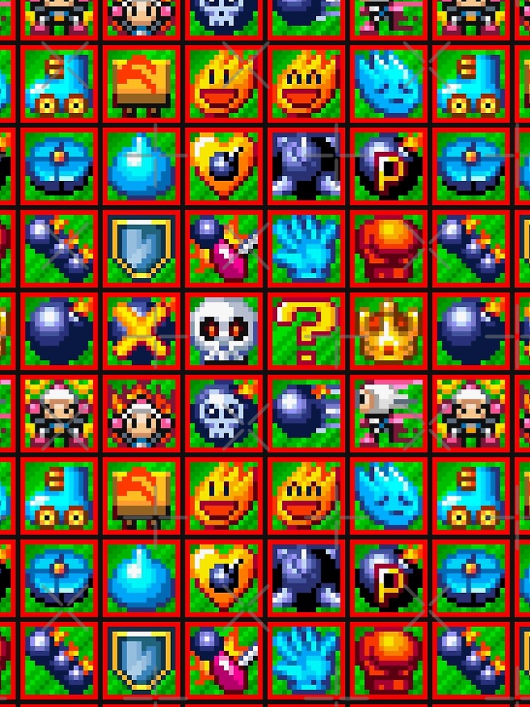 Bomberman Item Mozaique by PixelRestored
