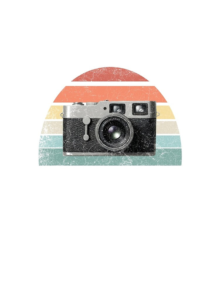 Vintage Sunset Camera by Angry Swan Designs