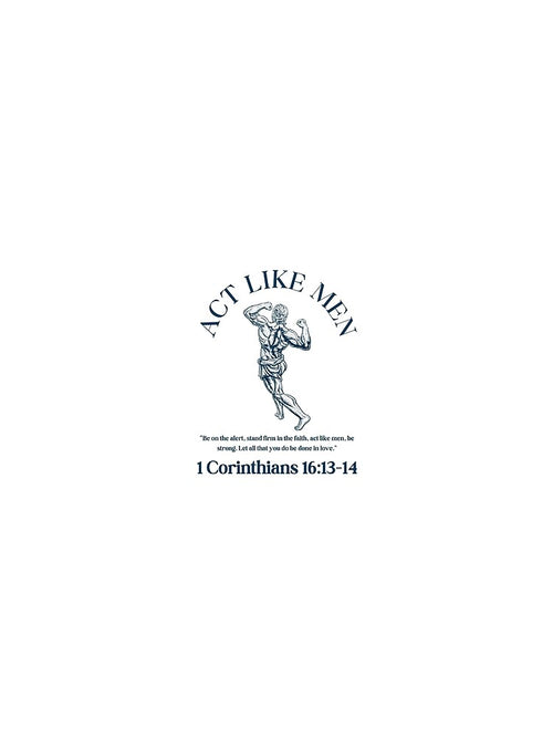 Act Like Men 1 Corinthians by ALGilmer