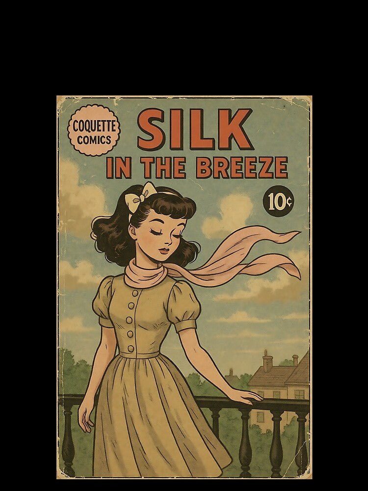 Delicate Coquette Aesthetic: Silk in the Breeze by bapupa
