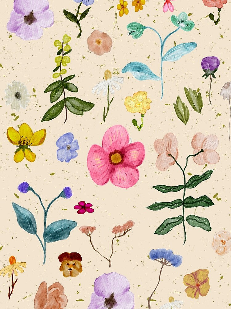 Vintage Flower Botanicals by bowsbotanicals
