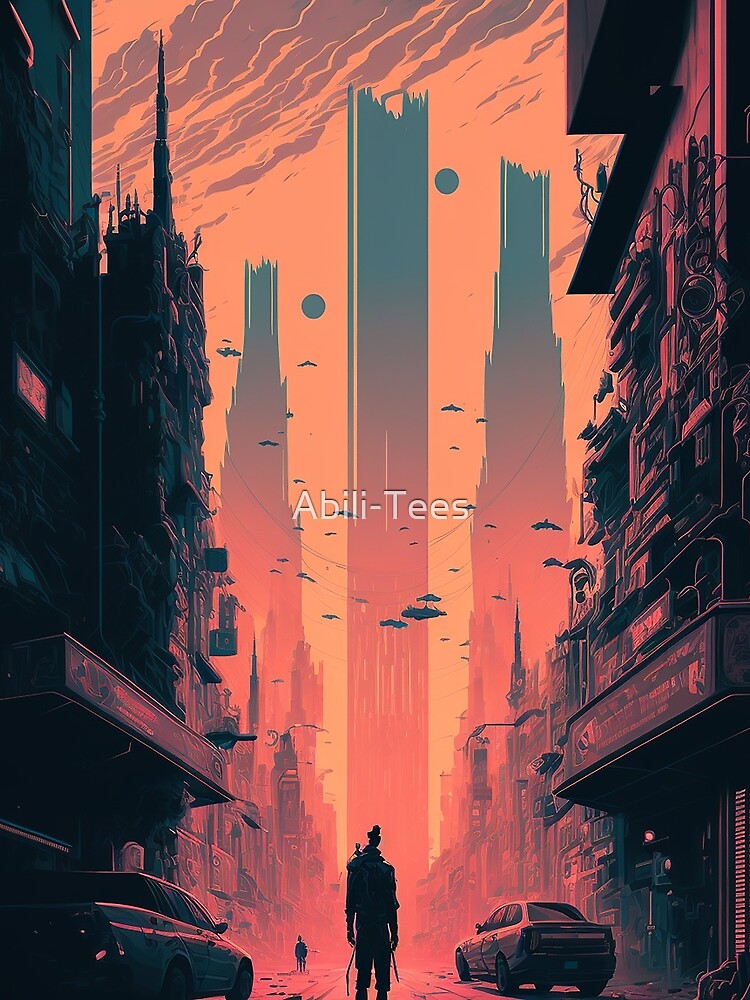 The Cybernetic Metropolis by Abili-Tees