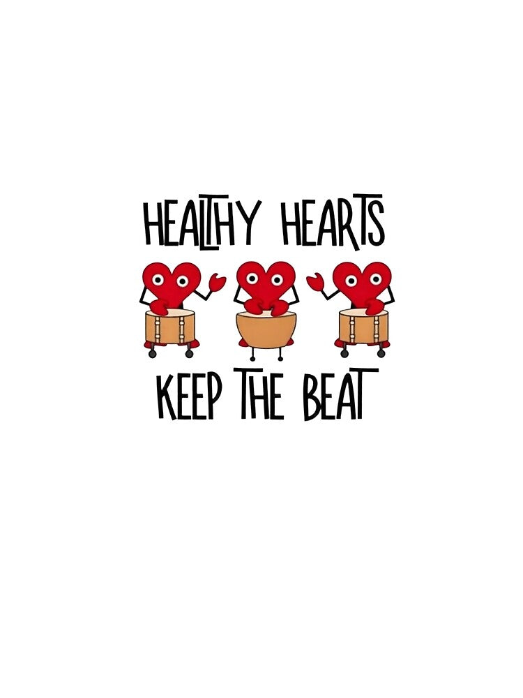 Healthy Hearts Black Text by SoyLamderma