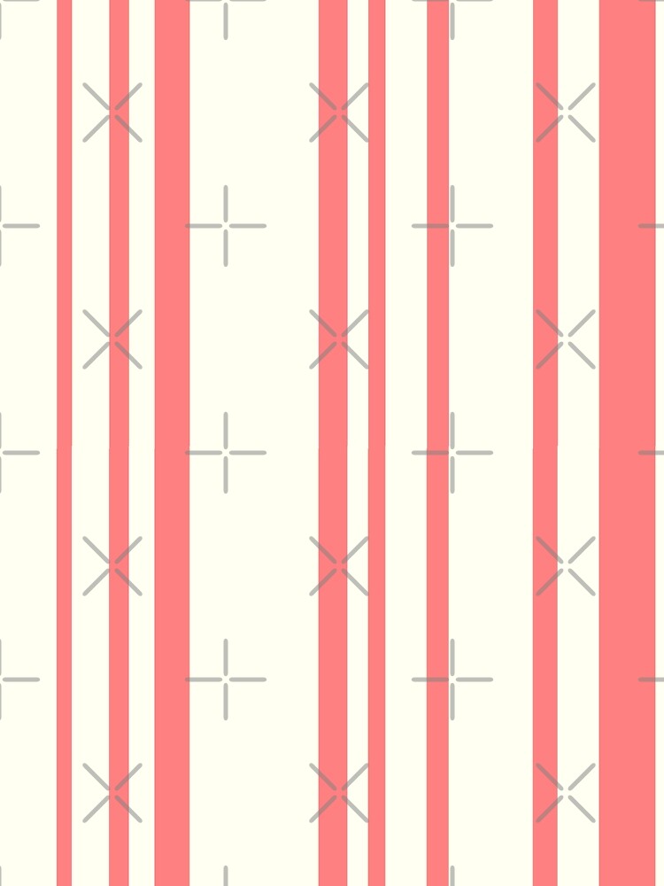 Pastel Pink Stripes by iamwowie