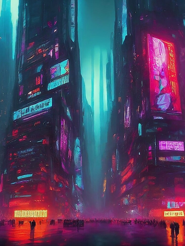 Cyber Skyscrapers by GabrielWest