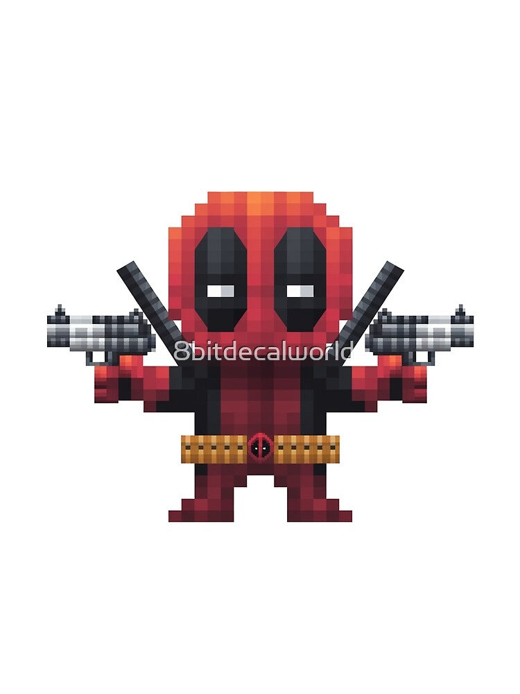 Masked Mayhem – The Pixel Mercenary by 8bitdecalworld