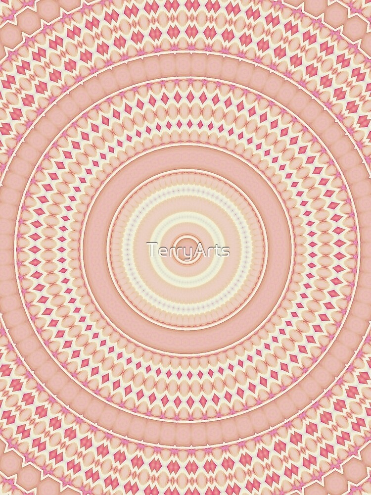 Pastel Mandala Abstract Soft Girl Aesthetic Bohemian Abstract Art 4 of 10 by Beachy