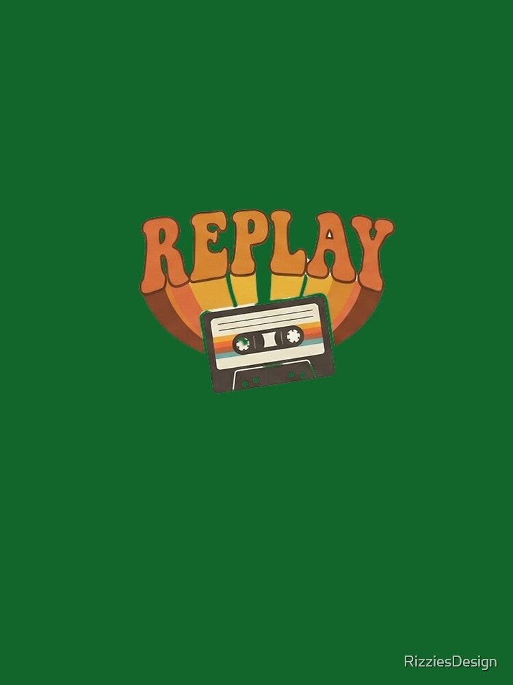 Retro Cassette Tape by RizziesDesign