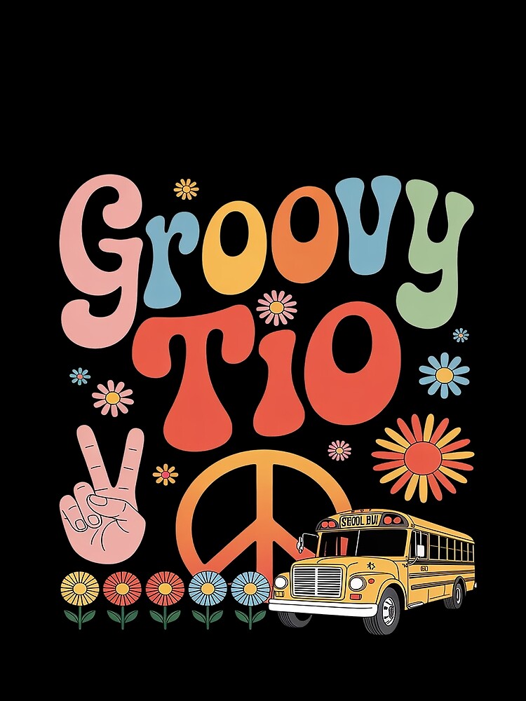 Groovy Tio Retro Matching Family Baby Shower Father's Day by Slwankol