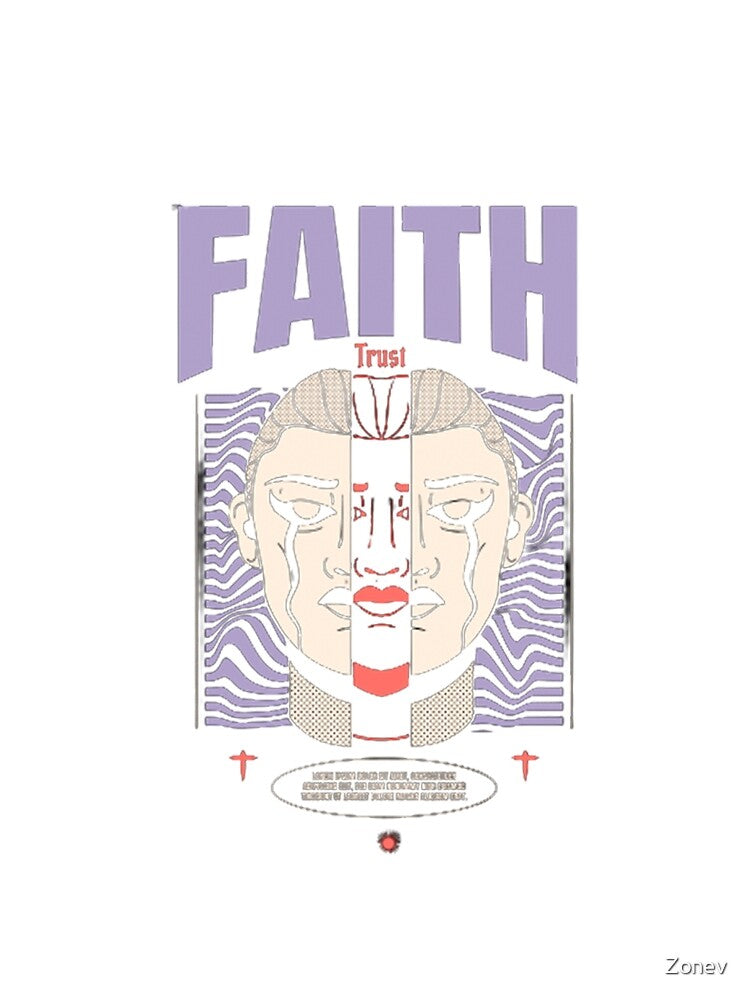 Hand drawn Faith for streetwear by Zonev
