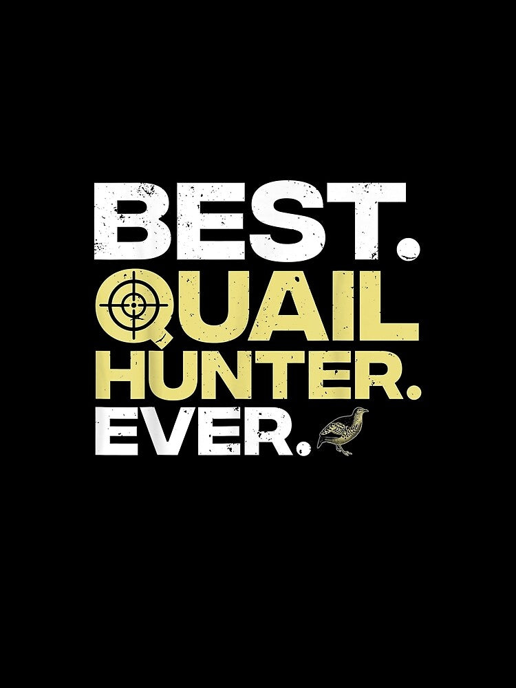 Cool Quail Hunting Art Men Women Upland Hunting Bird Hunter by hoangminhSHOP